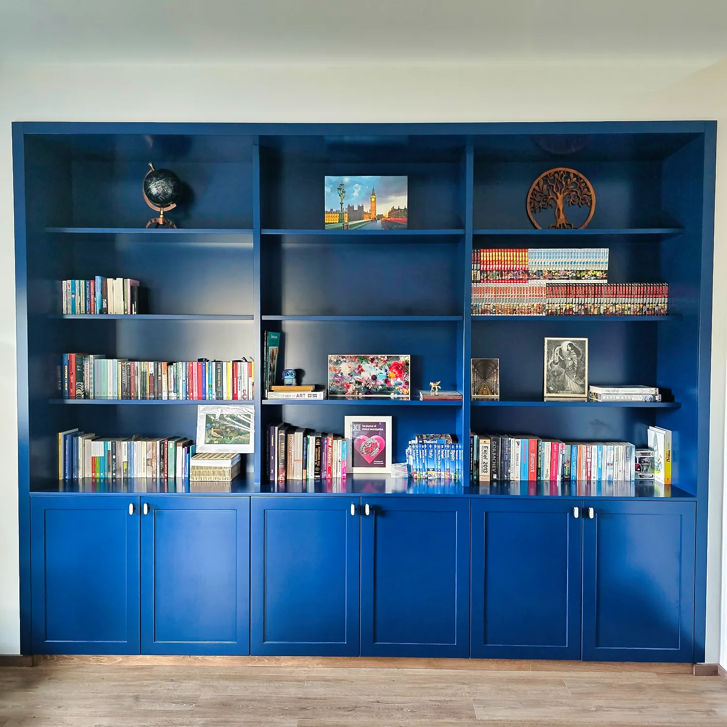 Library wall
