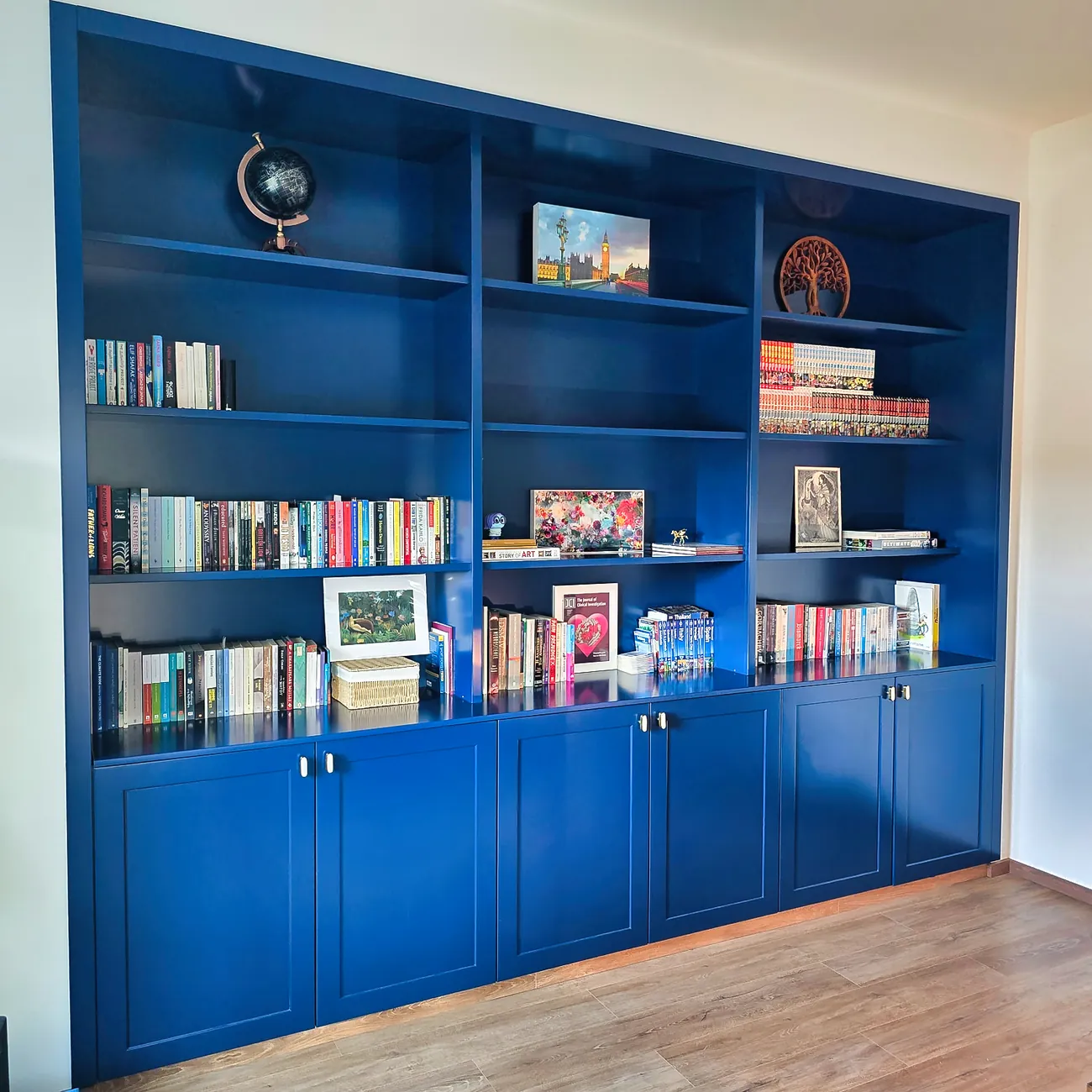 Library wall