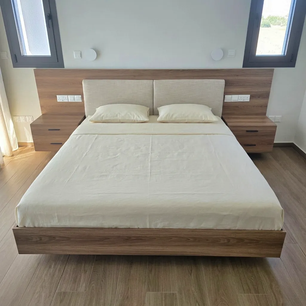 Floating bed